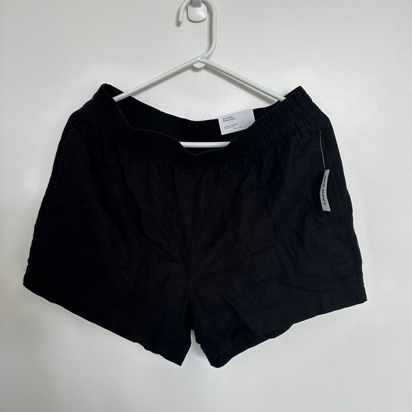 Old Navy Black Athletic Shorts Lightweight Elastic Waist - Picture 1 of 4